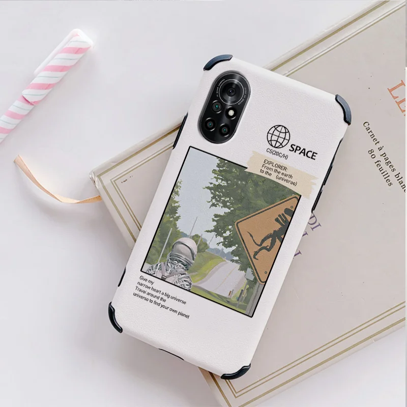 

Soft Adventure Pattern Case For Huawei Nova8 8Pro 8SE Nova7 7Pro 7SE 6 6se 5 5Pro 5Z 5I 5Ipro 4 4E 3 3E 3I Liquid Silicone Cover