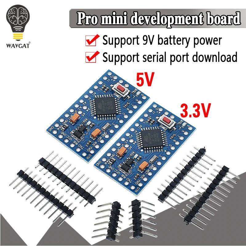 ATMEGA328P Pro Mini 328 ATMEGA328 5 В/16 МГц 3 В 8 для платы разработки Arduino | Электронные компоненты