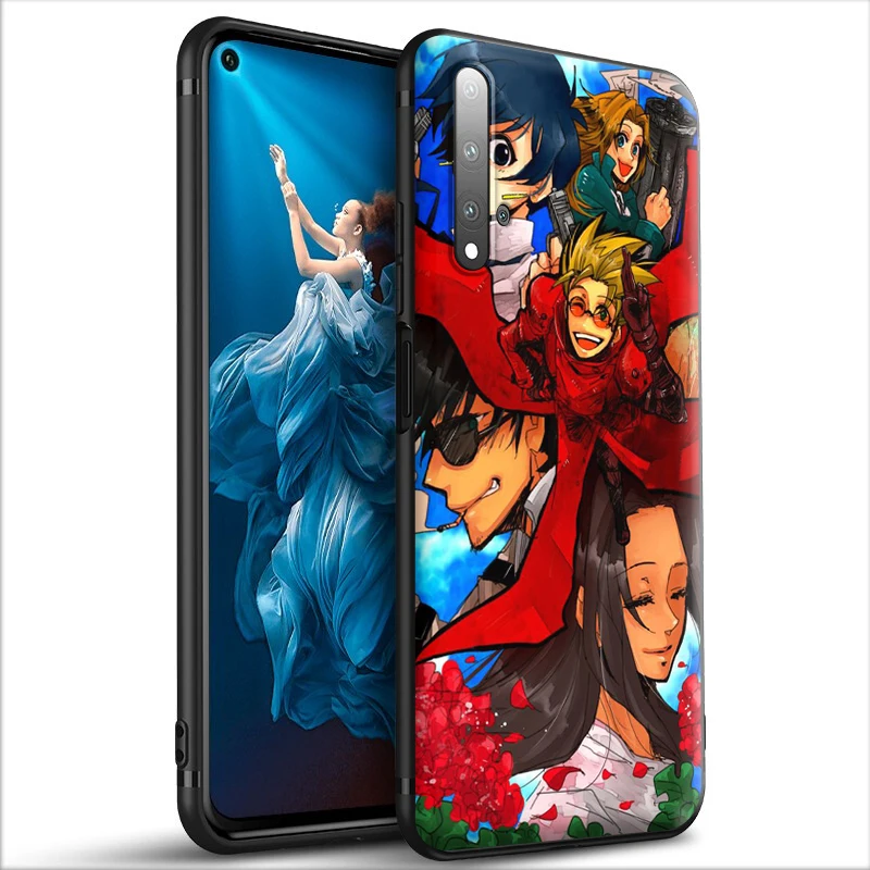 Силиконовый чехол Trigun для Huawei Honor V30 30 8 8A 8X 8C 9 9X 10 Note View 20 20S Pro Lite | Мобильные