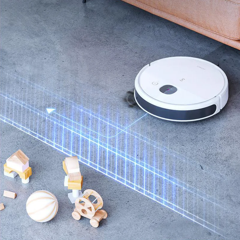 Робот пылесос ECOVACS N9 + с функциями сухая и влажная уборка всасывание домашний