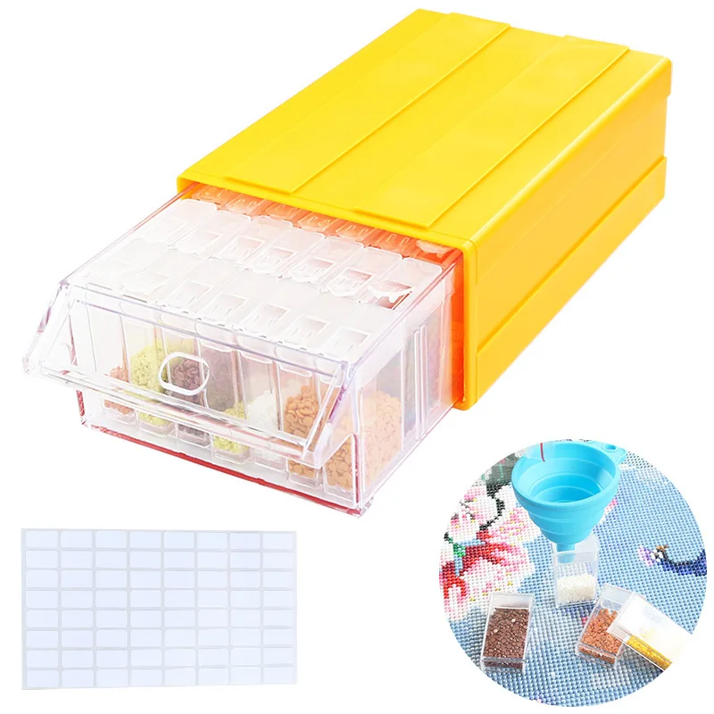 

Detachable Drawer Storage Box Diamond Painting Tool Accessories Bead Container Diamond Embroidery Stone Mosaic Convenient Box