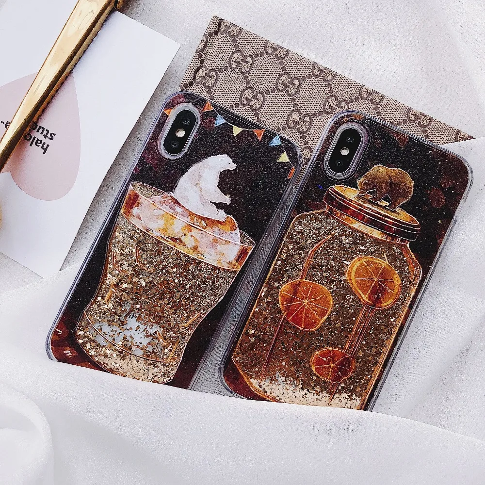 Чехол для iphone 11 pro max Роскошный чехол с изображением медведя динамической