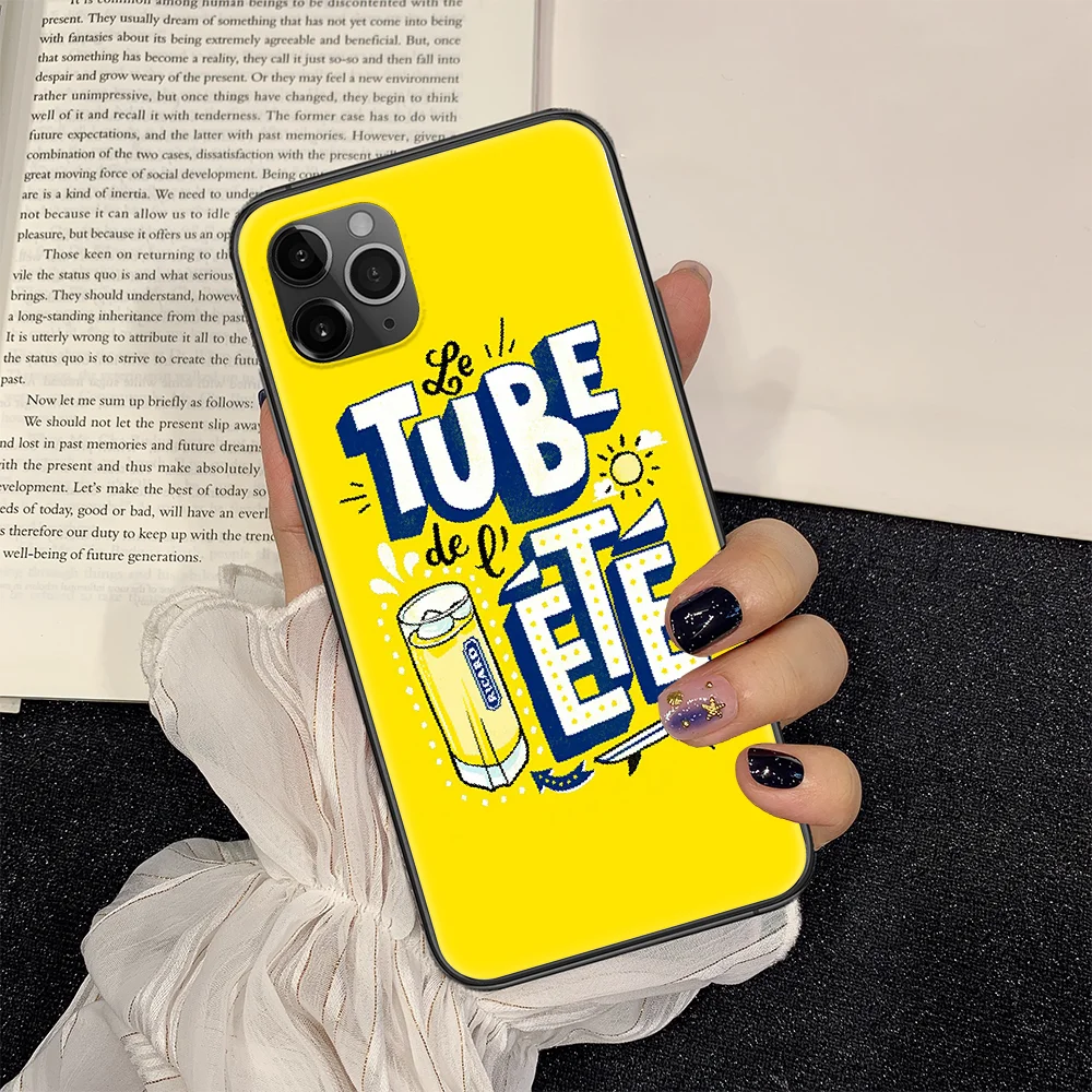 

Ricards beer wine Phone Case Cover Hull For iphone 5 5s se 2 6 6s 7 8 12 mini plus X XS XR 11 PRO MAX black 3D coque painting