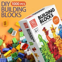 1000pcs diy bricks compatibles mini figures animals building blocks set moc toys for children gift toys hobbies