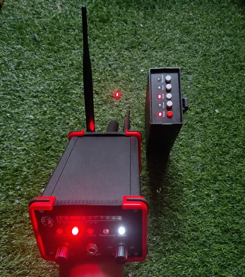 Black Hawk underground long-range metal detector gold, silver, copper, gemstone metal detector