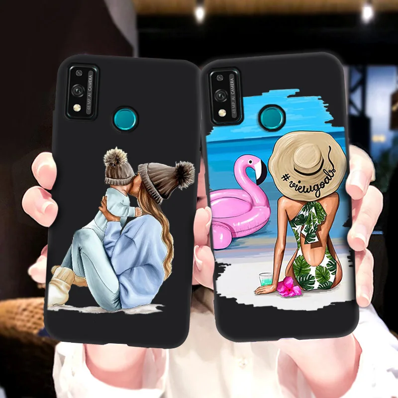 For Huawei Nova 5T Case Super Mom Woman Baby Phone Case For Honor 10 Lite 10X 9 Lite 10i 8X 9X 8 50 30 40 Pro Plus Silicon Cover