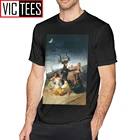 Мужские футболки Goya, футболка с принтом ковена-гои, летняя забавная Мужская футболка из 100% хлопка