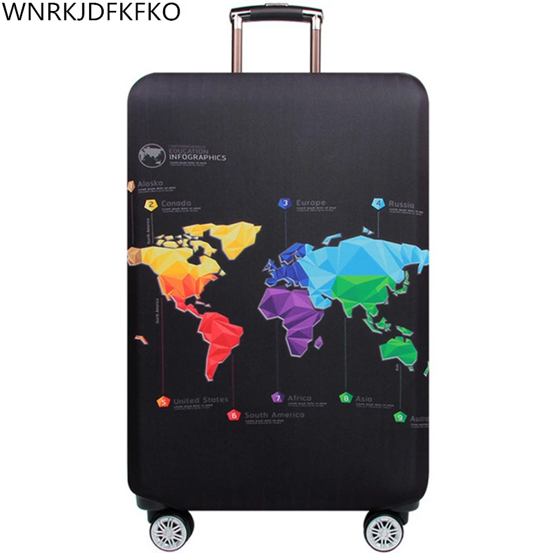 

Защитная сумка для путешествий, утолщенная эластичная дорожная Сумочка для аксессуаров, подходит для чемоданов размером 18-32 дюйма