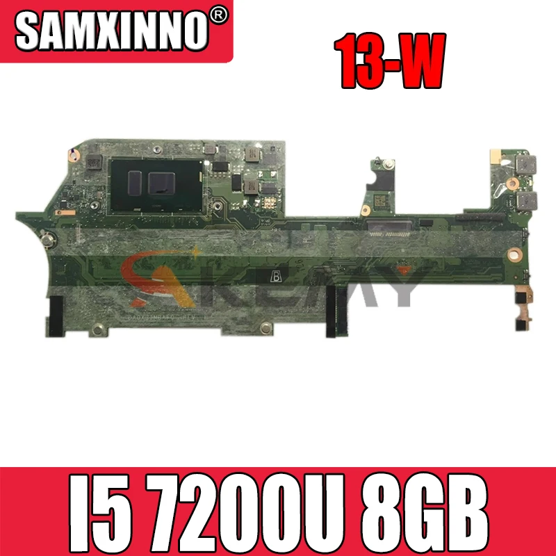 Günstig DA0X31MBAF0 907560-601 916787-601 Für HP Spectre 13-W X360 13-W010CA 13-W Laptop Motherboard CPU I5 7200U 8GB 100% Test
