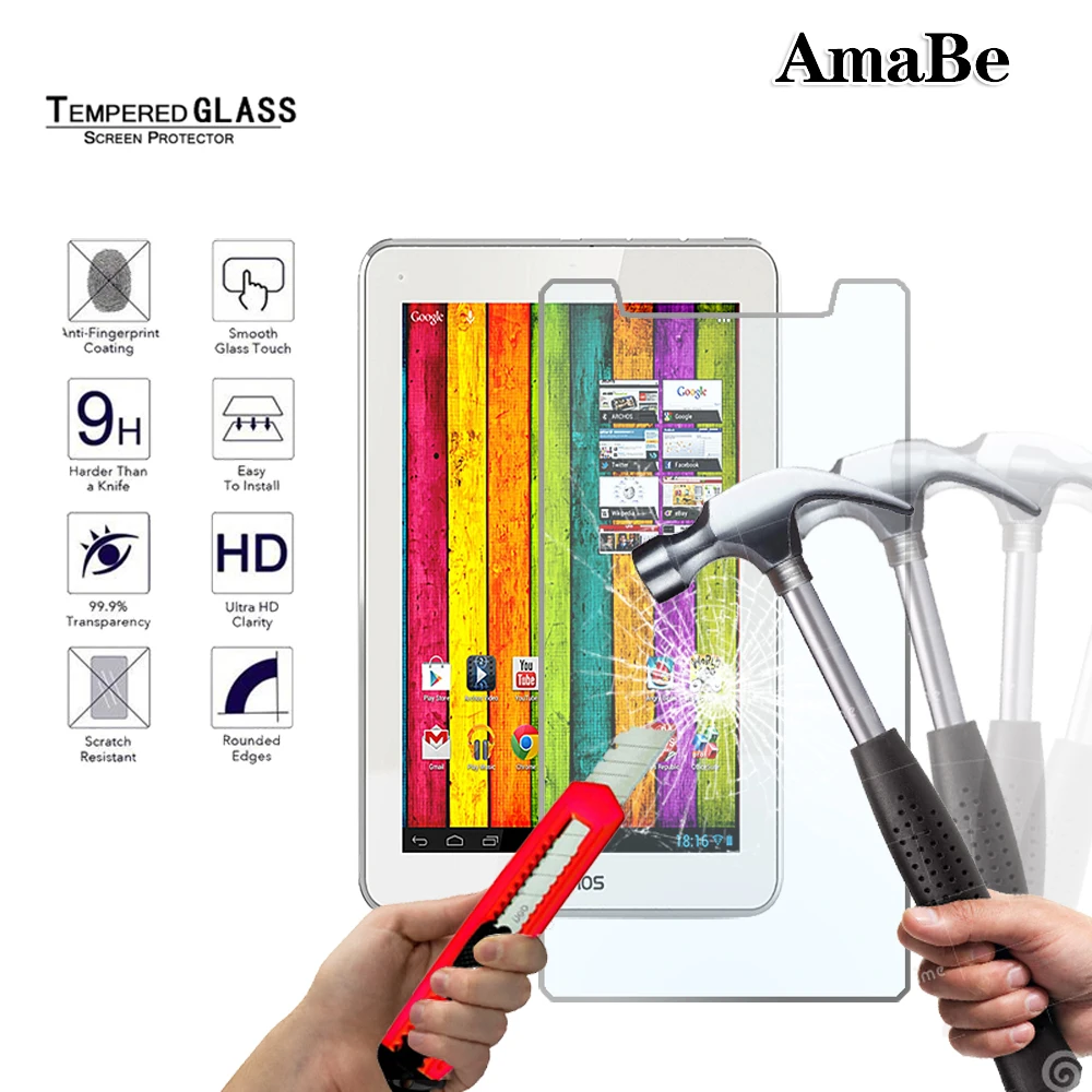 Закаленное стекло HD премиум класса для ARCHOS 80 TITANIUM 8inch/70 Platinum 3G/70d Titanium/70 Защитная