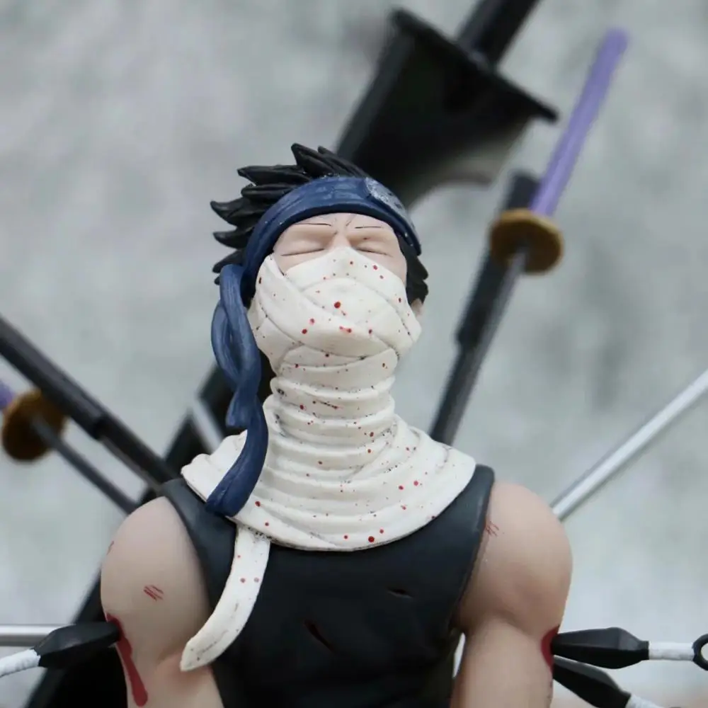 Аниме 19 см Наруто момочи Забуза ПВХ фигурка игрушка Shippuden Коллекционные