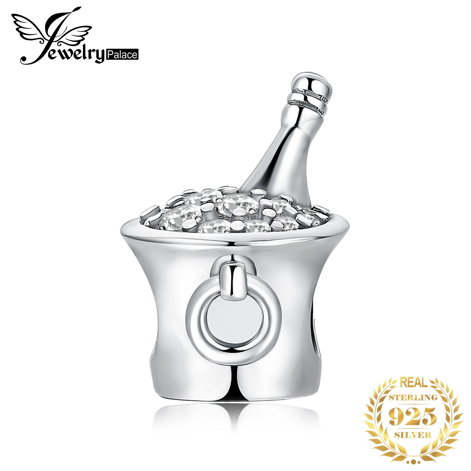 JewelryPalace 925 пробы серебро счастливое время лед ведро пива шарики для Для женщин Новая горячая Распродажа красивые подарки Модные украшения