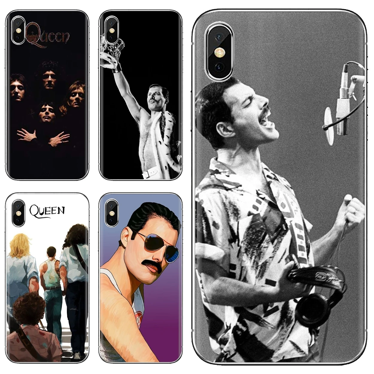 Силиконовый чехол Queen Freddie Mercury King для Samsung Galaxy Note 3 4 5 8 9 S3 S4 S5 Mini S6 S7 Edge S8 S9 S10