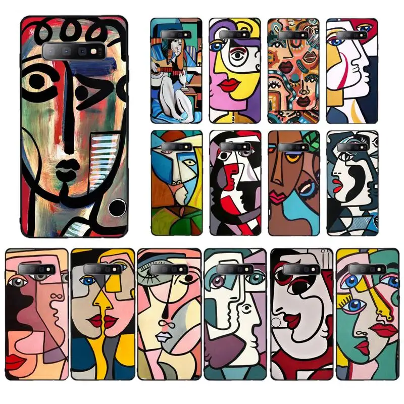 

YNDFCNB Picasso abstract Art painting Phone Case for Samsung S5 6 7 edge 8 9 10 20 plus lite case