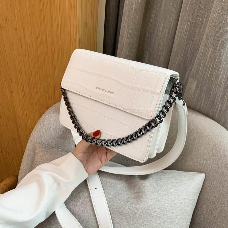 

Luxury Stone Pattern Women's Designer Handbag 2021 Fashion High Quality Pu Leather Women Handbags Solid Shoulder Messenger Bag