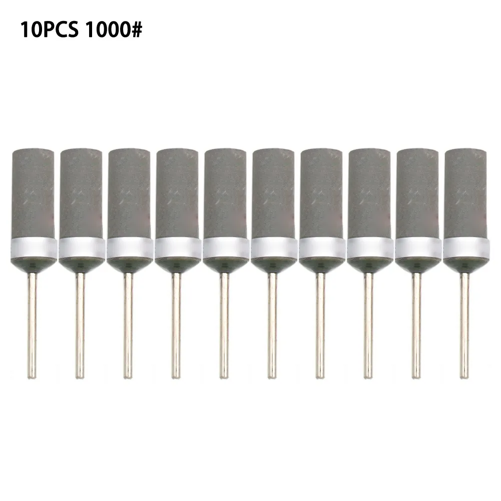 

10pcs Abrasive Sandpaper Stick Dry And Wet Polishing Rod Router Bits For Metal Wood Carving Polishing Rotary Tools Kit