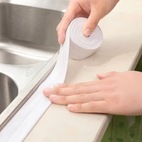 2021 bathroom shower sink bathtub sealing strip tape is suitable for bathroom kitchen pvc self adhesive waterproof wall