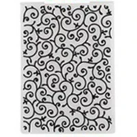 2022 newest swirl pattern 3d embossing folders used for diy gift card handmade scrapbook paper craft decoration supplie template