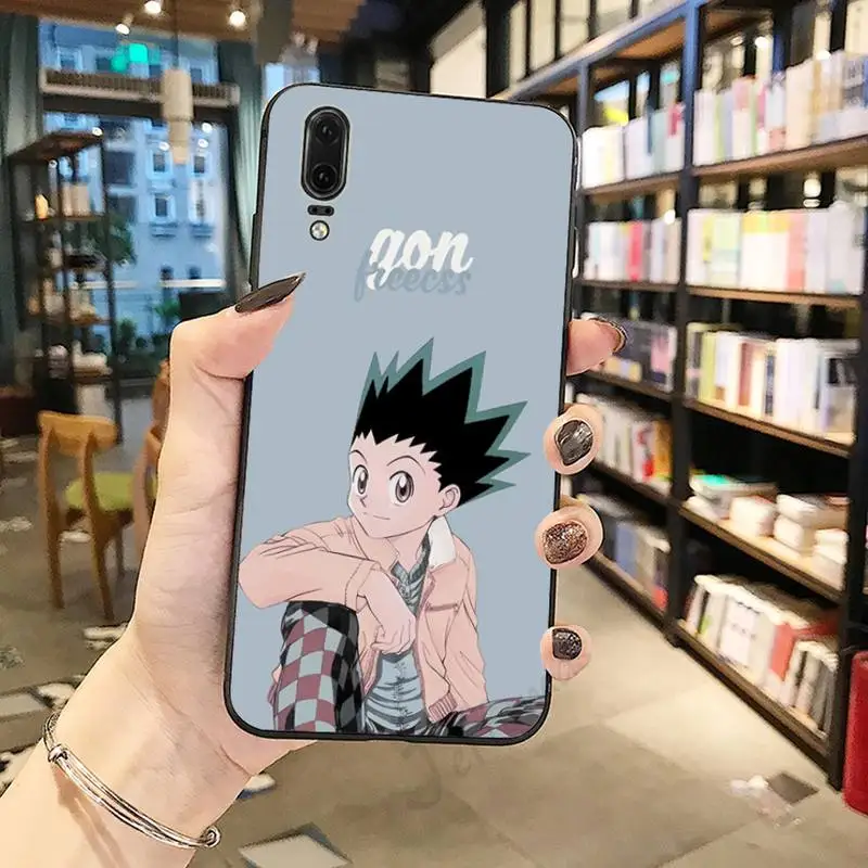 

Gon Freecss Hunter x Hunter anime Phone Case For Huawei honor Mate P 10 20 30 40 i 9 8 pro x Lite smart 2019 nova 5t