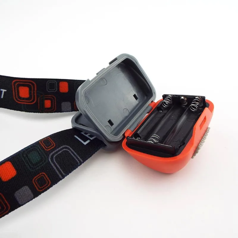 

Mini LED Headlight night Red White light torches Head Lamp night lighting Camping Flashlight 4 Mode Hiking AAA lampe frontale