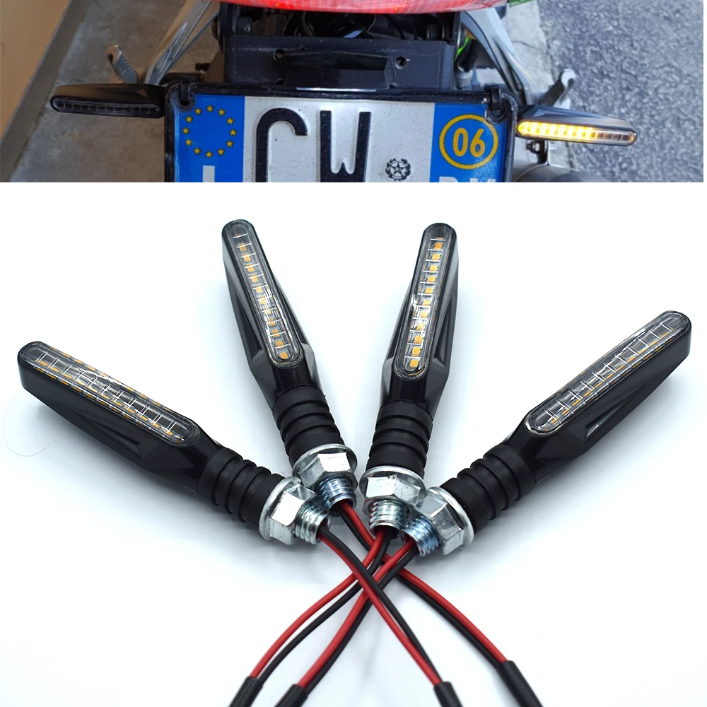 

Universal water mobile motorcycle LED turn signal direction indicator FOR Honda CB400 CB500F CB500X CB599 CB600 CB600F CB650F