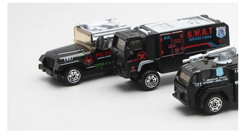 5 шт. 1: 64 детские игрушки модели спортивных автомобилей мини Карманный Автомобиль костюм авто полицейский гоночный автомобиль металлическая модель автомобиля Детские подарки для детей