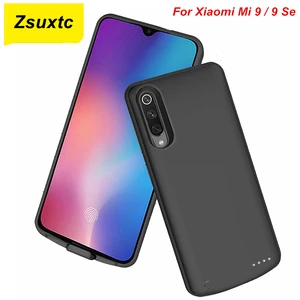 6500 mah battery case for xiaomi mi 9 9 se battery charger case smart phone cover power bank for xiaomi mi 9 se battery case free global shipping