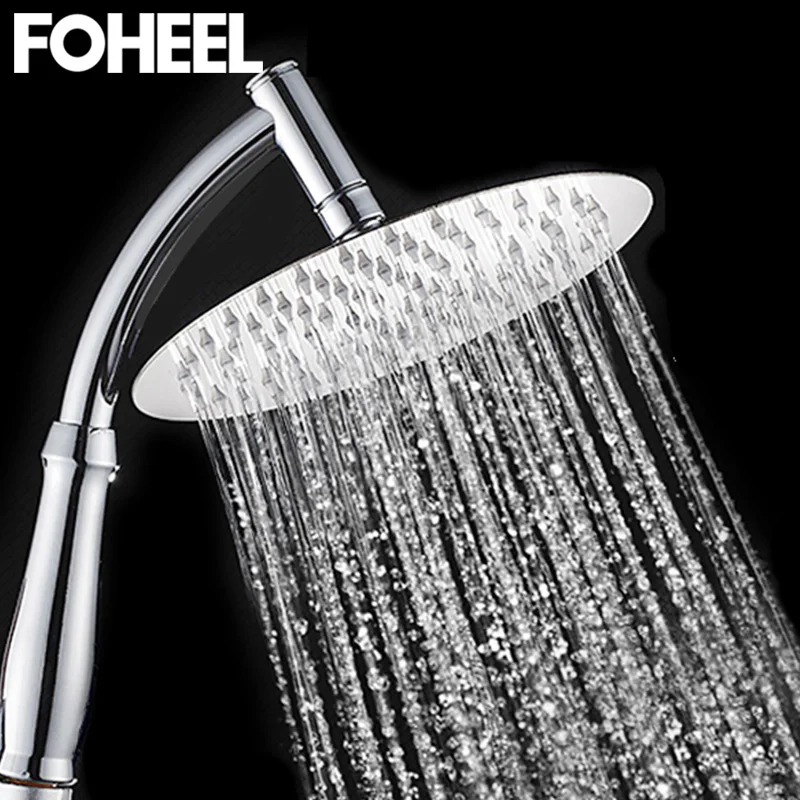 FOHEEL 4/6/8 дюймовый квадратные Нержавеющая сталь ультра-тонкий насадкой &amp