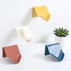 Держатель для мыла для ванной комнаты, душа, мыльница, тарелки для душа, коробка для хранения мыла со сливной настенной полкой, пластиковый поднос для ванны