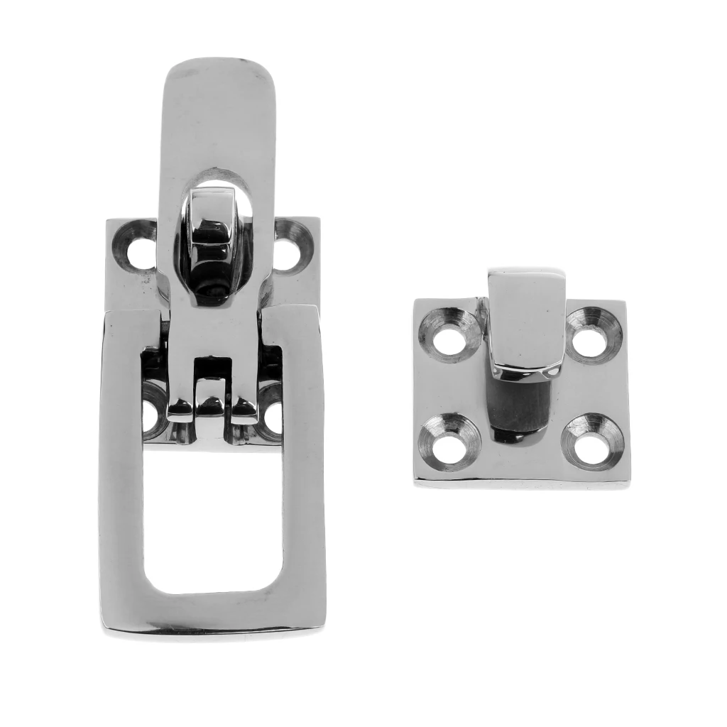 

Stainless Steel Marine Boat Door Hatch Anti-Rattle Latch Fastener Clamp 70mm