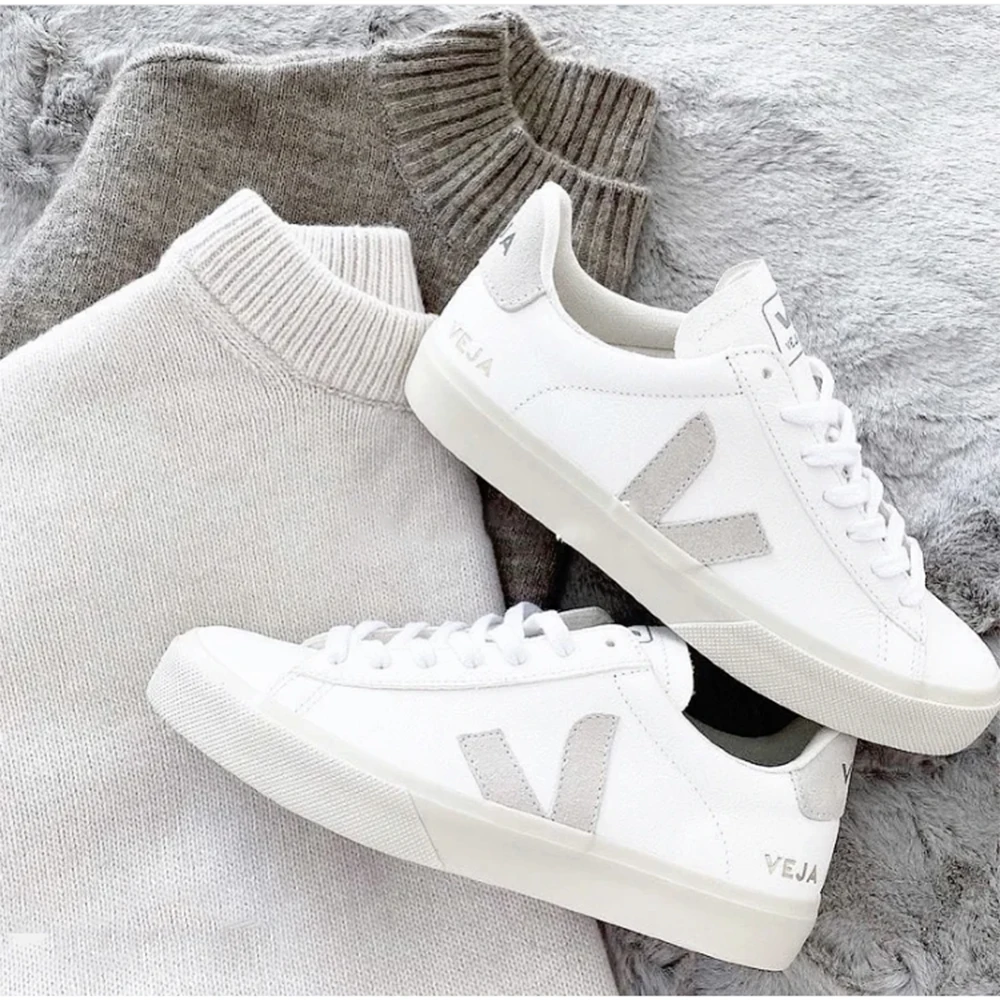 

Original VEJA Campo Shoes Women's Veja Sneakers V-Shaped White Shoes Men's Veja Shoes Unisex Fashion All-match 2021 New #35-45