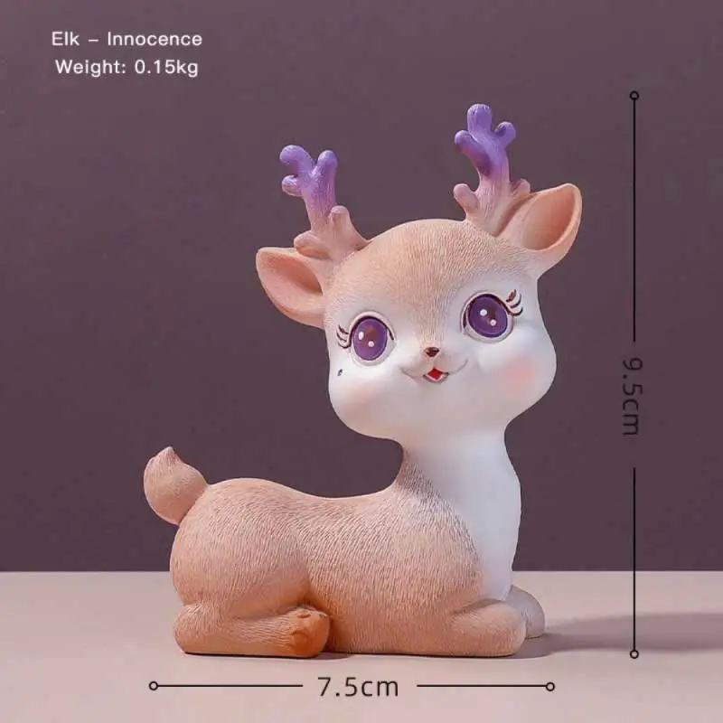 Декоративный олень с рисунком оленей светящееся украшение украшения для выпечки