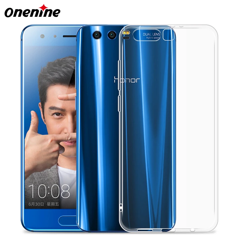 Soft TPU Case for Huawei Honor 9/9i/Lite Case Transparent Silicone Phone Back Cover 360 Protective Clear Bag Shell Honor9Lite