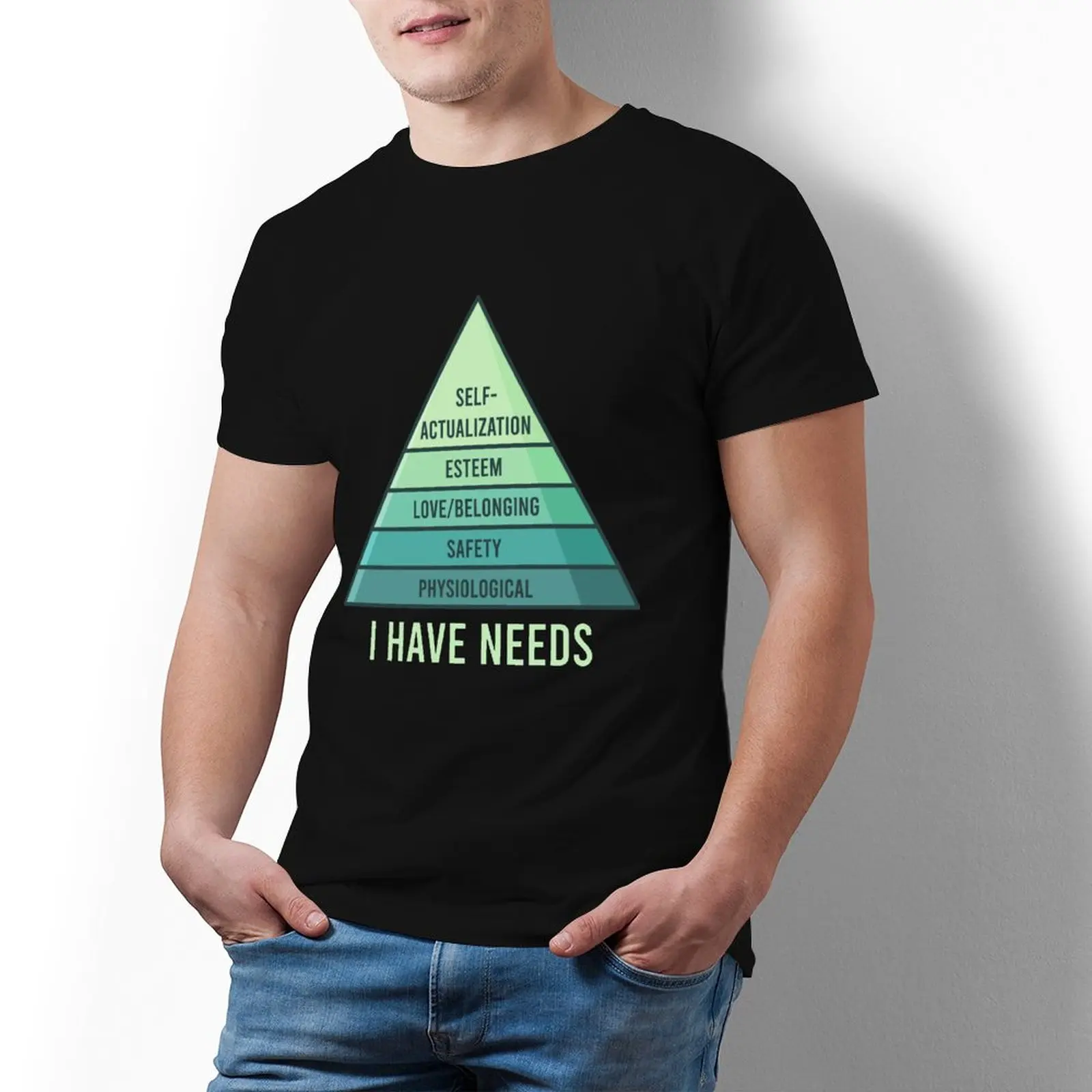 

Футболка мужская с принтом из 100 хлопка, с коротким рукавом