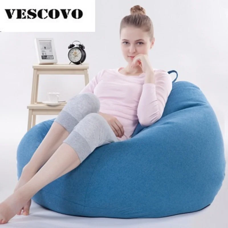 Lazy Tatami Beanbag диван шезлонг бобов стул гостиная чехол с наполнителем 90x110