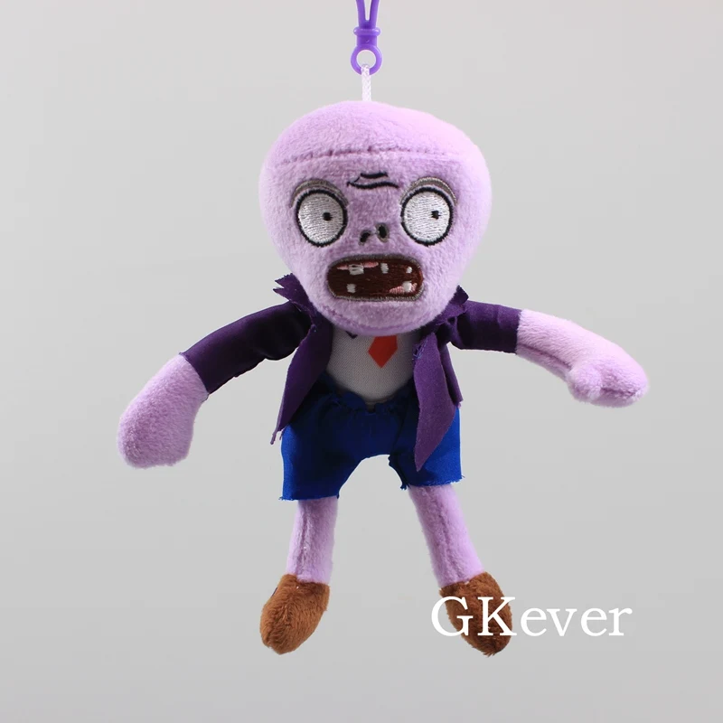 Purple 18 cm Горячая 14 видов стилей Зомби Фигурки растения плюшевые мягкие игрушки куклы - Цвет: Purple 18 cm