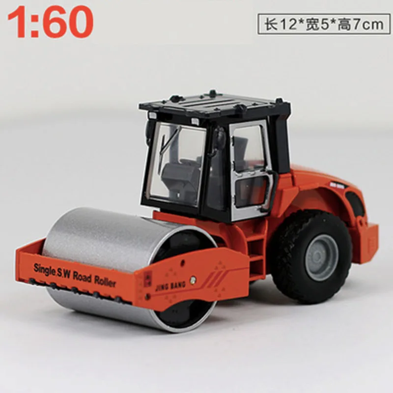 1/60 Road Roller Wood Grab Machine Transportation DieCast Alloy Model Construction Vehicle Metal model Toy Fan Gift Collection |