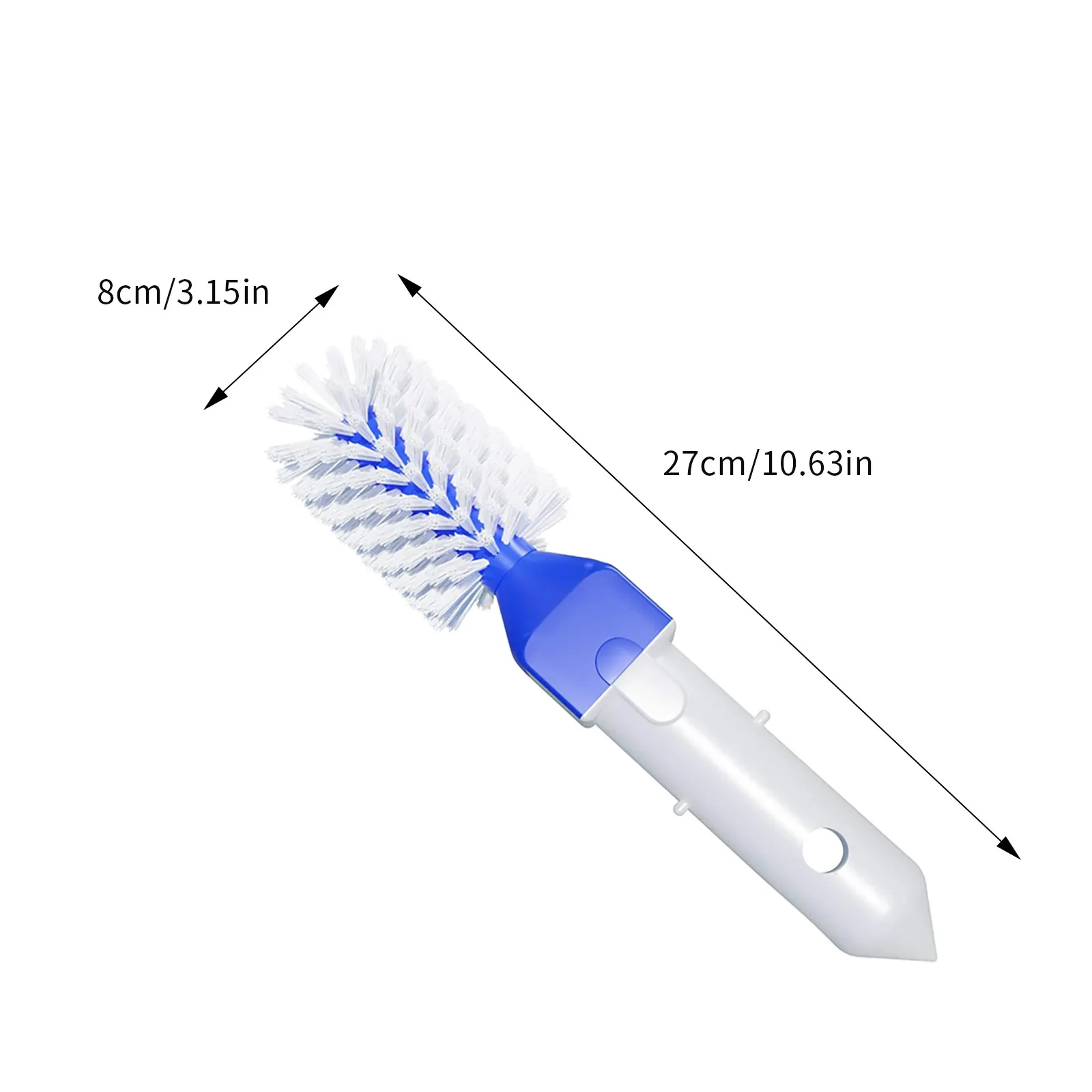 

Toilet Brush Bathroom Accessories Pool Cleaning Tools Hand-held Cleaning Brush Corner Brush Cleaning Supplies