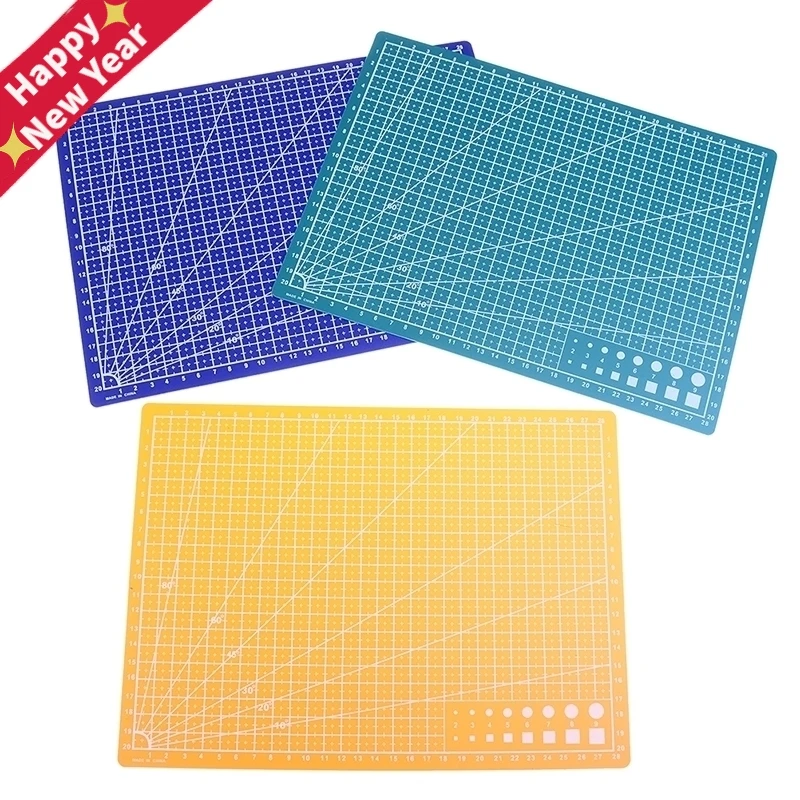 

30*22cm A4 Grid Lines Self Healing Cutting Mat Craft Card Fabric Leather Paper Board