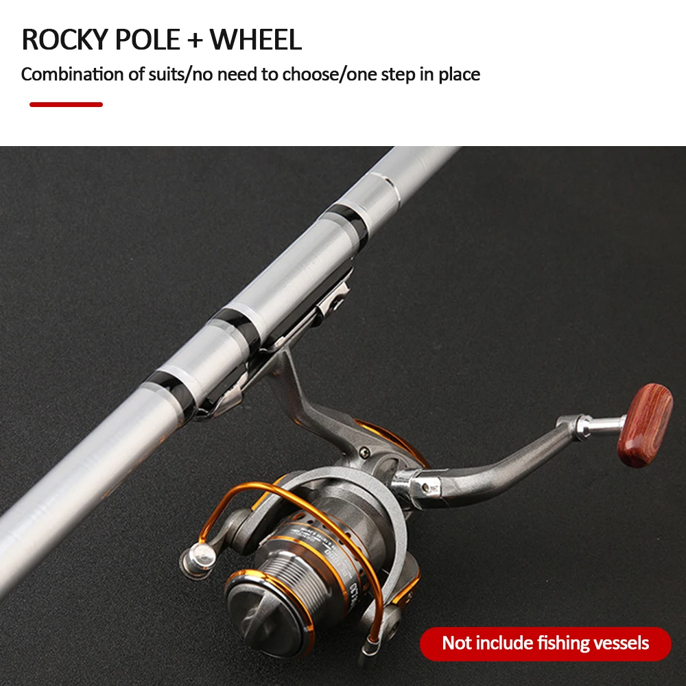 Портативная телескопическая рыболовная удочка FRP Удочка 1 8/2 1/2 4/2 7/3 0 м