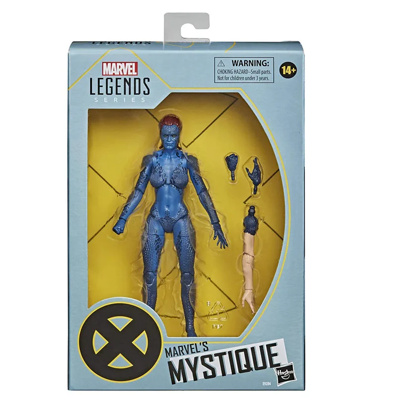 

Original Hasbro Marvel X MEN Legends Raven Darkholme Mystique X-Men SHF 6 Inch Action Figure Model Collection Kids Christmas Toy