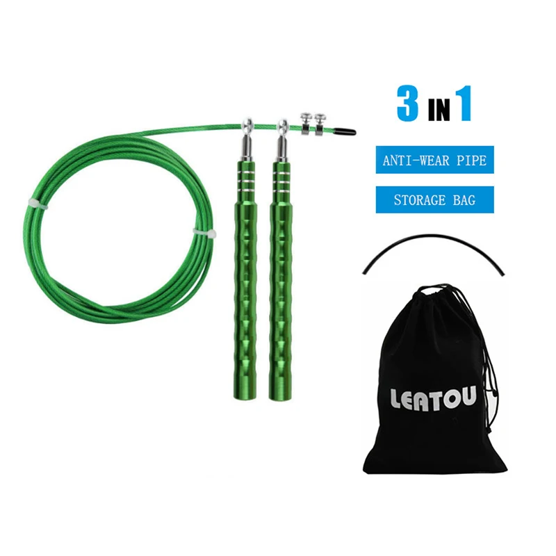 Скакалка для кроссфита тренировок профессиональная мужчин и женщин