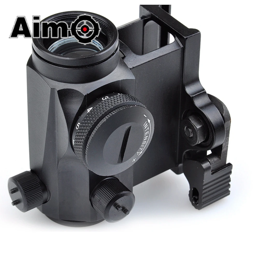 Тактический прицел Aim-O T1 красный/зеленый точечный прицел с креплением QD/низкое крепление/Вертикальное Крепление со смещением T-1 AO5031 охотничья оптика
