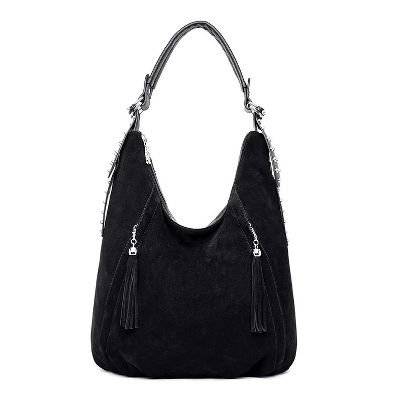 

2021 модная женская сумка, дизайнерская сумка на плечо, Женская Высококачественная кожаная замшевая прошитая сумка через плечо, Женский коше...