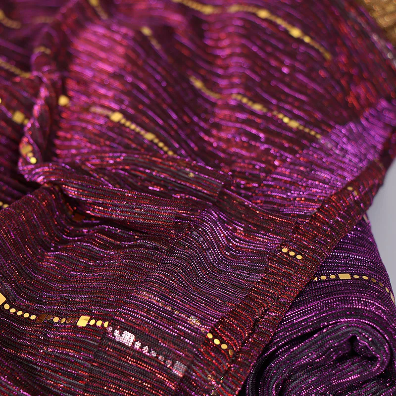 Lurex Glitter Sequin Scarf Muslim Women Hijab Pleated Shimmer Islamic Headscarf Shiny Shawl Ramandan Eid Bandana headband |