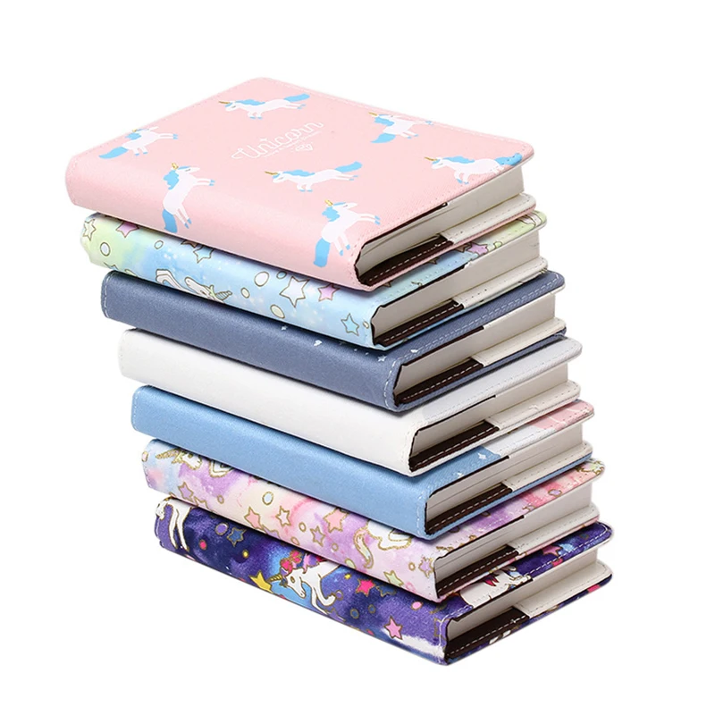 A6 Единорог милый тканевый Карманный Bullet Journal планировщик персональный