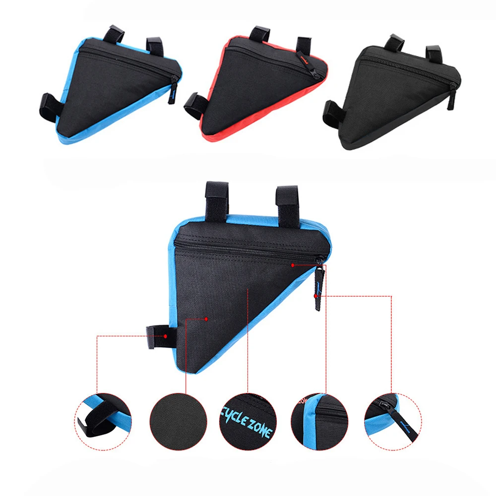 Multi-color Bicycle Triangle Beam Package Front Frame Bag Cycling Bike Tube Pouch Tool Kit | Спорт и развлечения