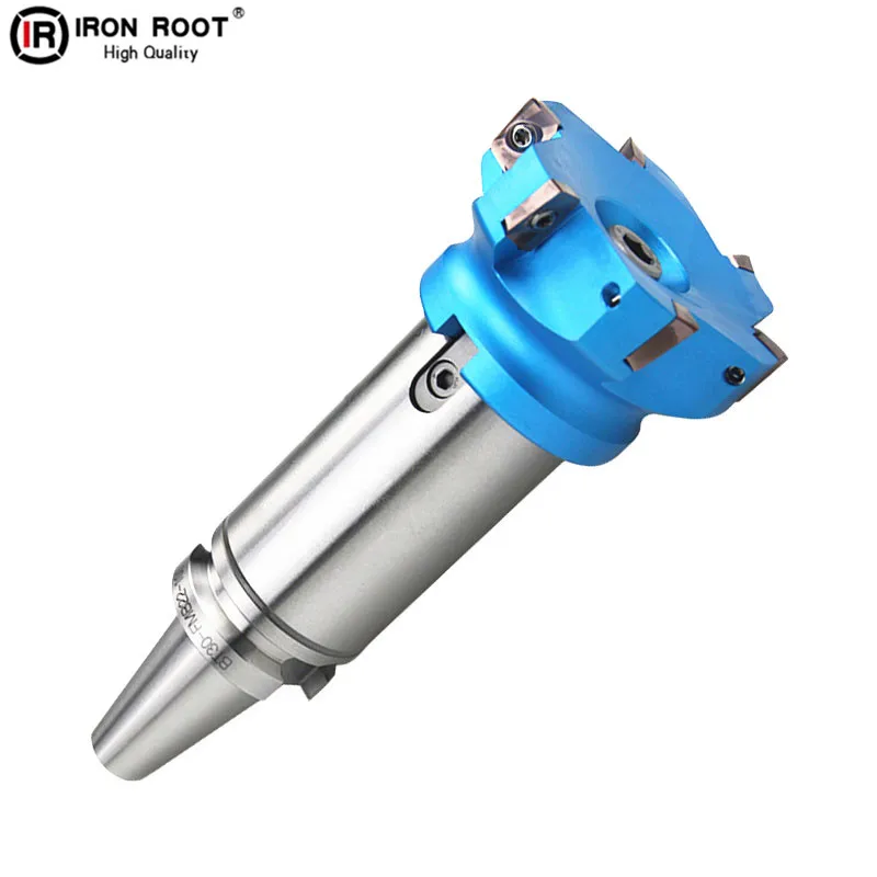 

1Ps CNC Indexable Face Aluminum Milling Cutter BAP400R80-22-6T /100-22-6T For APMT1604PDER Carbide Insert