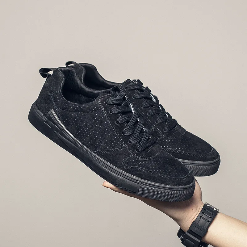 2019 Spring Autumn New Genuine Leather Sneakers Men Real Lace Up Round Toe Flats Retro Casual Shoes Korean Footwear Male |