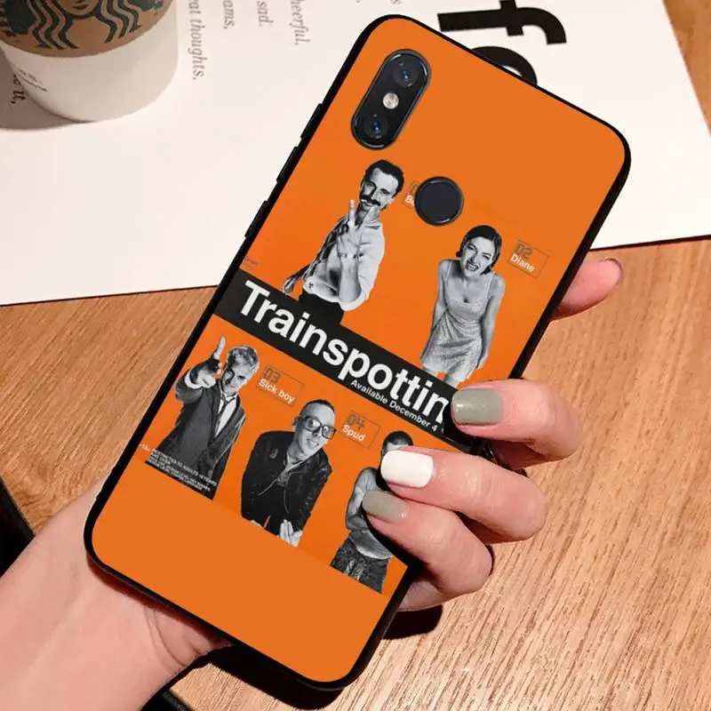 

novel Trainspotting famous movie Phone Case For Xiaomi Redmi note 7 8 9 t max3 s 10 pro lite cover funda coque shell